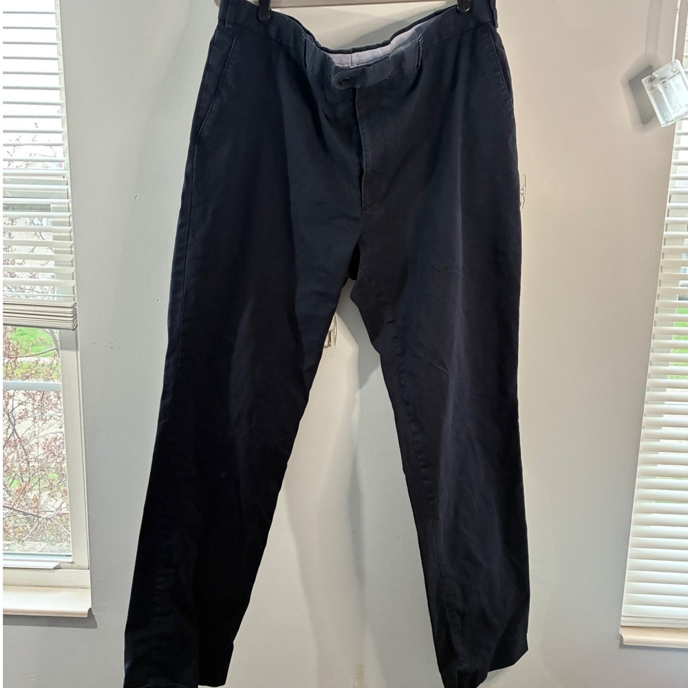 Bensol Fine Trousers‎ Chino Pants Cotton Blend Casual Flat Front Mens Size 40x32